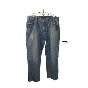 Vintage Calvin Klein Straight Leg Jeans Blue Denim 38x30